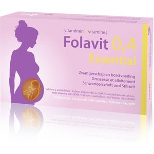 Folavit 0,4 Essential Capsules & tabletten 90+90 stuks