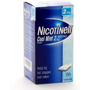 Nicotinell 2mg cool mint Kauwgom 96 stuks