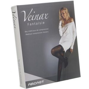 Veinax Panty Kleine Diamant Zwart Klasse 2 Maat 2 1 stuks
