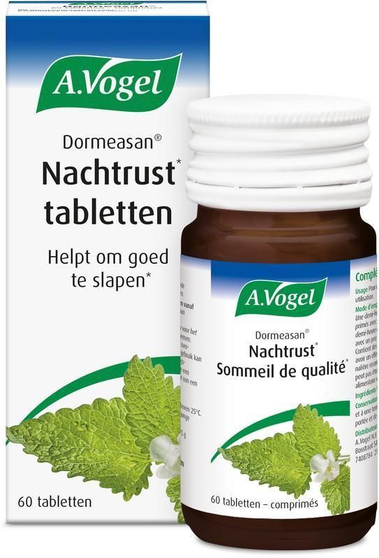 A.Vogel Dormeasan Nachtrust Tabletten 60 stuks