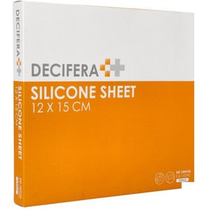 Decifera Silicone Sheet 12x15cm 5 stuks