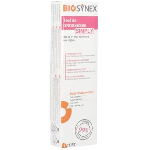 Biosynex Zwangerschapstest Simply  1 stuks