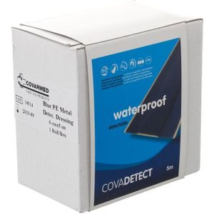 Covadetect waterproof detectiepleister op rol 6cmx5m