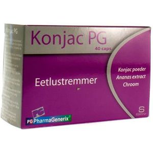 PharmaGenerix Konjac Capsules 40 stuks
