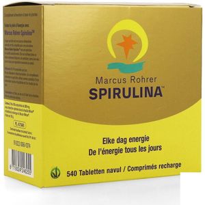 Marcus Rohrer Spirulina navulverpakking  Tabletten 540 stuks