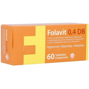 Folavit 0,4mg DB Tabletten 60 stuks
