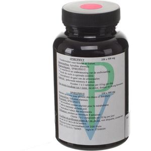 Phytovet Spiruphyt 500mg Tabletten 250 stuks