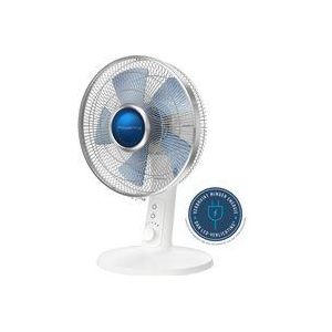 Rowenta VU2730 Turbo Extreme Plus Tafelventilator 30 cm Wit/Blauw