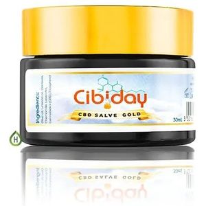 Cibiday - CBD Zalf Gold - 30ml - Lijnzaadolie