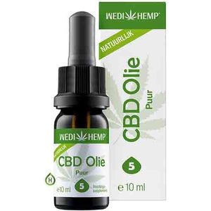 Medihemp - CBD Olie Puur - 5% - 10ML