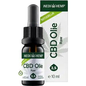 Wedihemp - RAW CBD Olie - 2,5% - 10ML