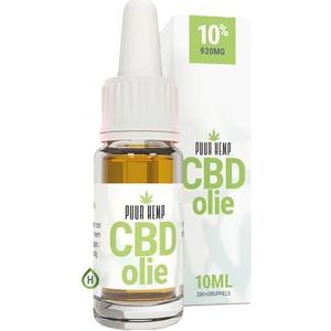 PuurHemp - CBD Olie - Goud - 10% - 10ML