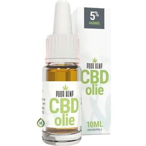 PuurHemp - CBD Olie - Goud - 5% - 10ML