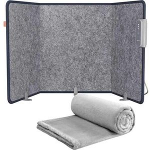 SEVVA - Infrarood Paneel Verwarmer - Voor Direct Warme Voeten en Benen