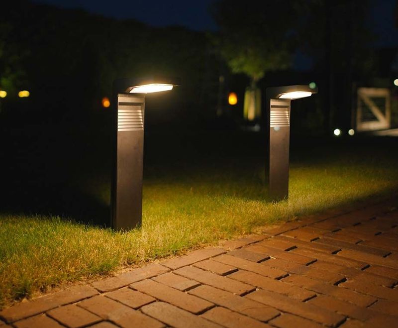 2-PACK FlinQ Slimme Solar Outdoor Lamp
