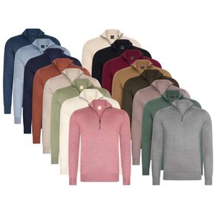 Mario Russo Half Zip Sweater | Stapelkorting
