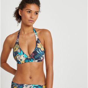 Bikini-BH, foulard model en bloemenprint LA REDOUTE COLLECTIONS.  materiaal. Maten 85B FR - 70B EU. Andere kleur