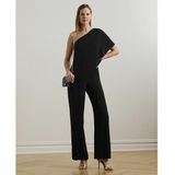 Avondjurk - Bellina - Effen - One-shoulder - Gedrapeerd - Lang