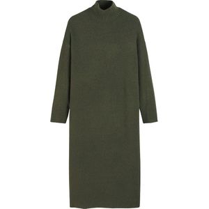 LA REDOUTE COLLECTIONS - Trui-Jurk - Kakigroen - Polyester