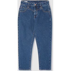 Mom jeans PEPE JEANS. Katoen materiaal. Maten 10 jaar - 138 cm. Blauw kleur