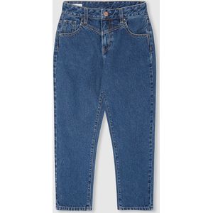 Mom jeans PEPE JEANS. Katoen materiaal. Maten 16 jaar - 162 cm. Blauw kleur