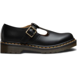 Leren shoenen met gesp Polley DR. MARTENS. Leer materiaal. Maten 36. Zwart kleur