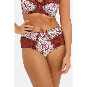 SANS COMPLEXE - AMELIE PRINT - Hipster - Rood - Polyamide Materiaal