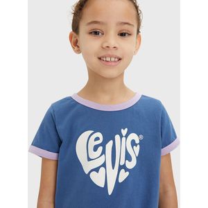 T-shirt met korte mouwen LEVI'S KIDS. Katoen materiaal. Maten 16 jaar - 162 cm. Blauw kleur
