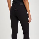 Jeans 711™ Double Button LEVI'S. Denim materiaal. Maten Maat 29 (US) - Lengte 32. Zwart kleur