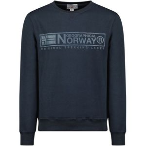 Geographical Norway - Gantoine - Sweater - Marineblauw - Katoen