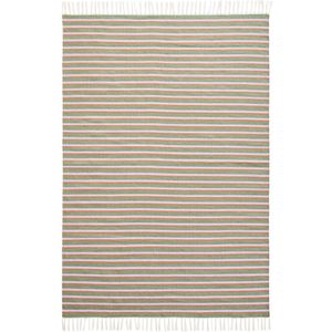 Vloerkleed indoor/outdoor in gerecycled polyester, Darius LA REDOUTE INTERIEURS. Polyester materiaal. Maten 200 x 290 cm. Multicolor kleur