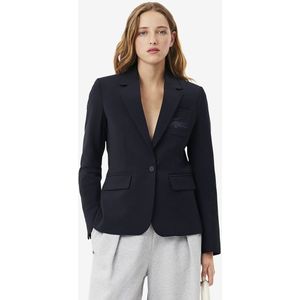 LACOSTE - Colbert - Blauw - Geborduurd Logo - Polyester