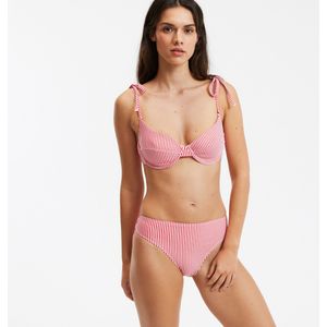 LA REDOUTE COLLECTIONS - Bikinislip - Gestreept - Blauw - 60% Polyester