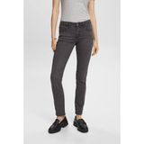 Slim jeans, standaard taille ESPRIT. Denim materiaal. Maten Maat 27 (US) - Lengte 32. Grijs kleur