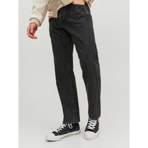 Rechte jeans Jjichris JACK & JONES. Katoen materiaal. Maten W32 - Lengte 34. Zwart kleur