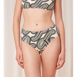 Hoge bikinislip Flex Smart Summer TRIUMPH.  materiaal. Maten S. Beige kleur