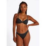 TOMMY HILFIGER - Tanga - Zwart - Microvezel - Set van 3