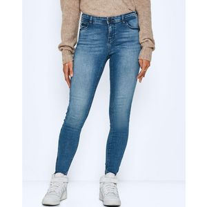 Skinny jeans met hoge taille NOISY MAY. Denim materiaal. Maten Maat 27 US - Lengte 32. Blauw kleur