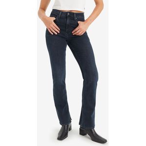 Jeans 725™ HR Slit Bootcut LEVI'S. Denim materiaal. Maten Maat 30 (US) - Lengte 34. Blauw kleur