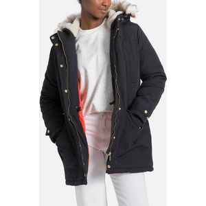 Parka met kap Luciana W SCHOTT. Nylon/polyamide materiaal. Maten XS. Zwart kleur