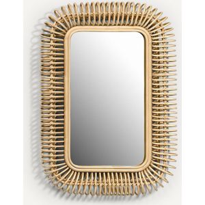 Tarsile AM.PM - Spiegel - Beige - Rotan Materiaal