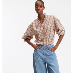 LA REDOUTE COLLECTIONS - Geruit Overhemd - Multicolor - Katoen