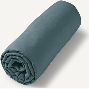 Gypse - Hoeslaken - Persisch Blauw - Biologisch Voilekatoen