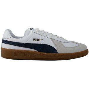 Leren sneakers Army Trainer PUMA. Leer materiaal. Maten 45. Wit kleur