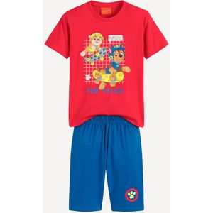 Pat Patrol - Pyjashort - Rood/Blauw - Katoen