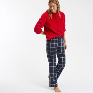 SO'HOME - Pyjama - Rood - Sherpa en Flanel - Geruit