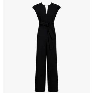 CALVIN KLEIN JEANS - Jumpsuit - Zwart - Mouwloos - Polyester