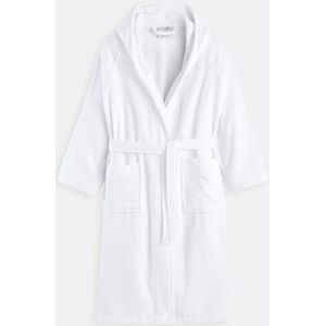 Scenario - Kamerjas met Kap - Badjas - Wit - 100% Katoen - Badstof 350 g/m²