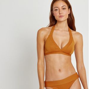 LA REDOUTE COLLECTIONS - Foulard Bikini-BH - Geel - Piquétricot
