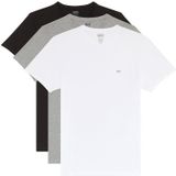 Set van 3 T-shirts met korte mouwen DIESEL. Katoen materiaal. Maten XS. Zwart kleur